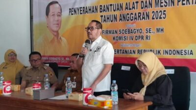 Firman Soebagyo Tegaskan Bantuan Alat Pertanian Dari Pemerintah untuk Kelompok Tani Tak Boleh Disewakan