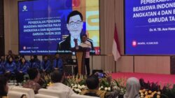 Gubernur Lemhannas Ace Hasan Ingatkan Penerima Beasiswa Pendidikan di Luar Negeri Kembali ke Tanah Air