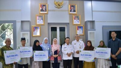 Karmila Sari Inisiasi Program Perlindungan Pekerja Rentan di Riau, Santunan Kematian Sebesar Rp 42 Juta