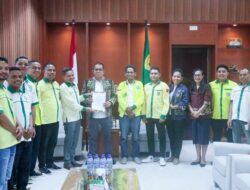Gubernur Melki Laka Lena Ajak Pemuda Katolik NTT Bantu Pemerintah Hidupkan Ekonomi Kreatif