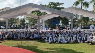 Gubernur Kepri Ansar Ahmad Berdoa Bersama Ribuan Warga untuk Rakyat Palestina