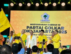 Selamat! Ahmed Zaki Iskandar Kembali Terpilih Sebagai Ketua DPD Partai Golkar Jakarta