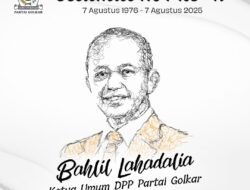 Selamat Ulang Tahun ke‑49 Bahlil Lahadalia: Dari Penjual Kue ke Panggung Nasional