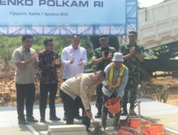 Wamenko Polkam Lodewijk Paulus Resmikan Dapur Gizi di Bogor, Dukung Program MBG Presiden Prabowo