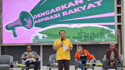 Sarmuji: Golkar Butuh Dukungan Moral Mahasiswa untuk Perjuangkan Aspirasi di Parlemen
