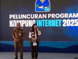 Peluncuran Kampung Internet di Sumut, Menkomdigi Meutya Hafid Dorong UMKM Manfaatkan Digitalisasi