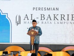 Aburizal Bakrie Persembahkan Masjid Raya Al-Bakrie Untuk Tingkatkan Taraf Hidup Masyarakat Lampung