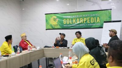HUT Ke-9, Golkarpedia Tak Pernah Lelah Menyajikan Karya Kekaryaan Kader Partai Golkar
