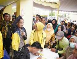 HUT ke-61 Partai Golkar, Fairid Naparin: Kami Salurkan 1.000 Paket Sembako Murah dan Adakan Cek Kesehatan Gratis