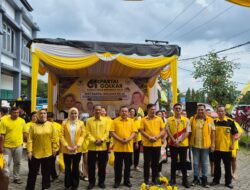 Gebyar HUT Ke-61 Partai Golkar, Mangihut Sinaga Gelar Cek Kesehatan Gratis dan 1.100 Paket Sembako di Pematang Siantar