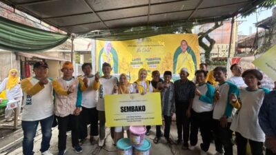 HUT ke-61 Partai Golkar, Atalia Praratya Gelar Lomba & Bagi Bantuan untuk Warga Bandung