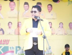 HUT Ke-61, DPD II Partai Golkar Banggai Bagikan Ribuan Paket Sembako Untuk Warga Luwuk