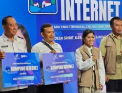 Program Kampung Internet di Sragen, Menkomdigi Meutya Hafid Perkuat Akses Digital Hingga ke Rumah Warga