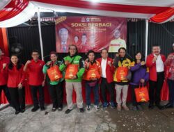 SOKSI Bagikan 5.000 Paket Sembako Untuk Masyarakat Dalam Rangka Memperingati HUT Ke-61 Partai Golkar