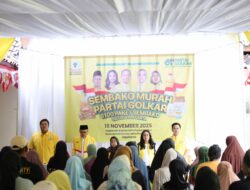 Semarak HUT ke-61, Kader DPD II Partai Golkar Jakarta Selatan Turun Langsung Salurkan Bantuan Sembako