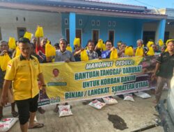 Mangihut Sinaga Tunjukkan Kepedulian dengan Kirim Bantuan ke Lokasi Bencana Banjir