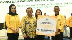 Partai Golkar Himpun Rp. 3 Miliar untuk Korban Bencana dalam Bimtek Nasional yang Dibuka Bahlil