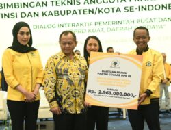 Partai Golkar Himpun Rp. 3 Miliar untuk Korban Bencana dalam Bimtek Nasional yang Dibuka Bahlil
