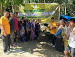 Sesuai Arahan Ketum Bahlil Lahadalia, Posko Partai Golkar Peduli Siaga 24 Jam Layani Korban Bencana Alam di Barus, Tapteng