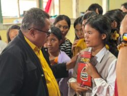 Lamhot Sinaga Turun ke Posko Bencana Humbang Hasundutan, Salurkan Bantuan dan Paket Natal