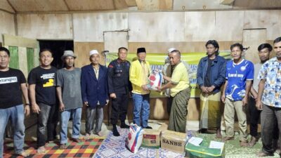 Ampon Bang Tinjau Pascabanjir Gayo Lues, Salurkan 25 Ton Beras ke Warga Terisolir