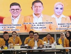 Adies Kadir Kukuhkan Pengurus DPP Ormas MKGR 2025–2030, Tegaskan Konsolidasi dan Dukungan ke Partai Golkar
