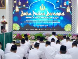 Buka Puasa di Wisma Elang Laut, Menteri ATR/BPN Nusron Wahid Dorong Penguatan Alutsista TNI AL
