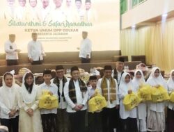 Partai Golkar Gelar Safari Ramadan di Sukabumi, Bahlil Lahadalia Sebut Pesantren Bagian dari Perjuangan Ideologi