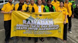 Gerakan Ramadan Berbagi, AMPG DKI dan BAPERA Jakpus Turun ke Jalan Bagikan BBM Gratis