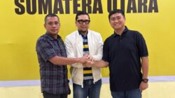 Silaturahmi Ahmad Doli Kurnia Dengan Andar Amin Harahap dan Hendri Sitorus di Kantor DPD I Partai Golkar Sumut