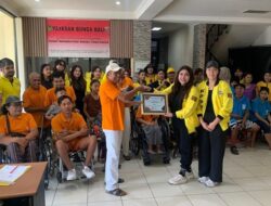 KPPG Bali Beraksi: Bersih-bersih Lingkungan Hingga Berbagi Sembako Untuk Penghuni Panti Disabilitas