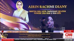 Leading Women Awards 2026, CNN Indonesia Anugerahi Airin Rachmi Diany Outstanding Influential Woman Leader in Regional Development