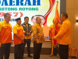 Bambang Patijaya Kembali Pimpin Kosgoro 1957 Babel Secara Aklamasi, Dave Laksono Tekankan Solidaritas