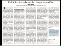 Opini Bahlil Lahadalia di Kompas: Setiap Muslim Diwajibkan Menyembelih Kurban Saat Idul Adha