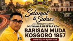 Donny Isman Harap Mubes V BMK 1957 Lahirkan Kepemimpinan Muda Visioner dan Berintegritas Sesuai Tri Dharma Kosgoro 1957